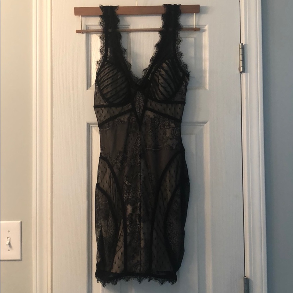 Sexy lace Bebe mini dress size XS